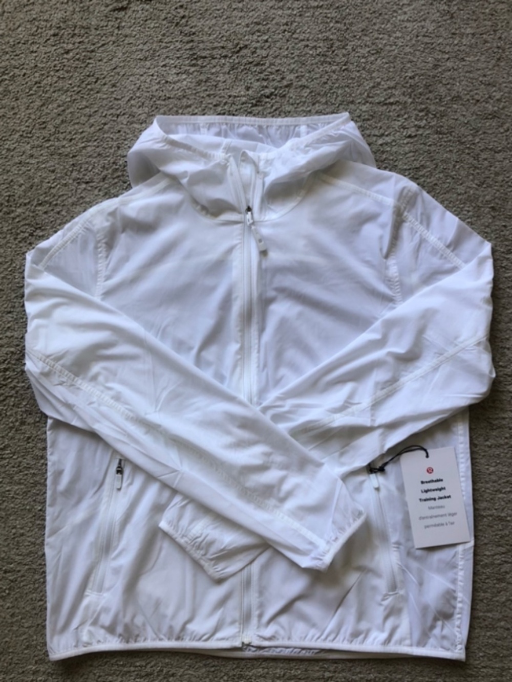 LULULEMON Breathable Lightweight Traning Jacket. NWT.